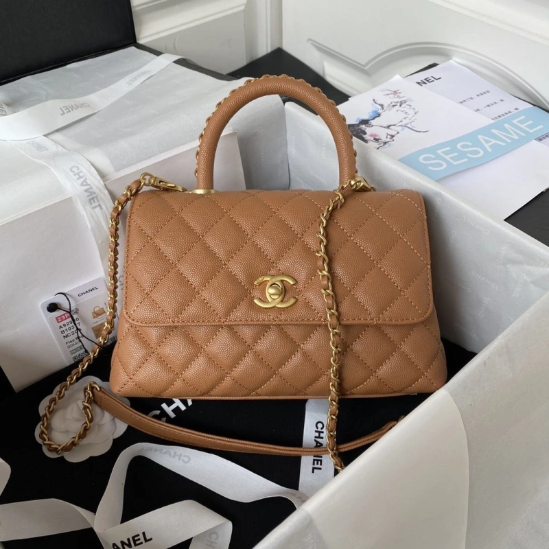 Ch**el top handle bags 4016a-0209