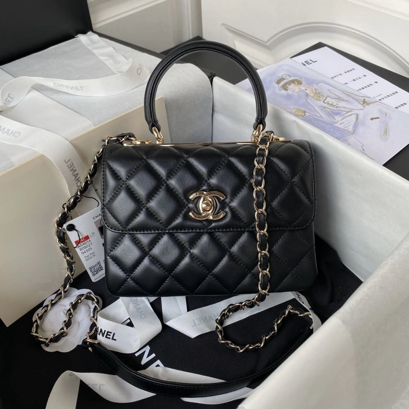 Ch**el top handle bags 4016a-0688