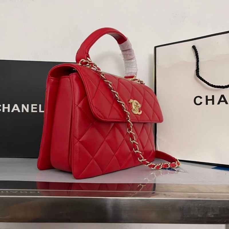 Ch**el top handle bags 4017-1592