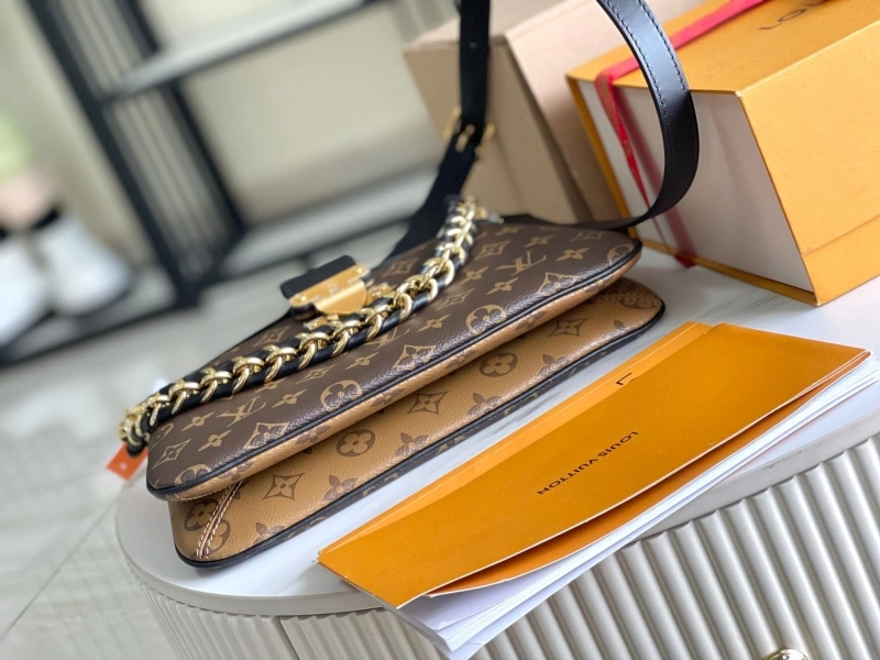 LV Satchel bags 4171D-0038