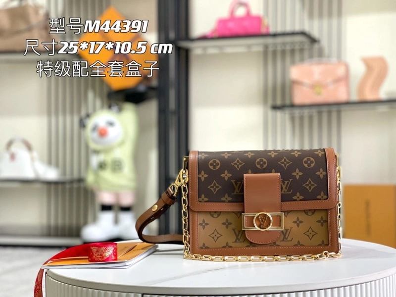 LV Satchel bags 4194A-0358