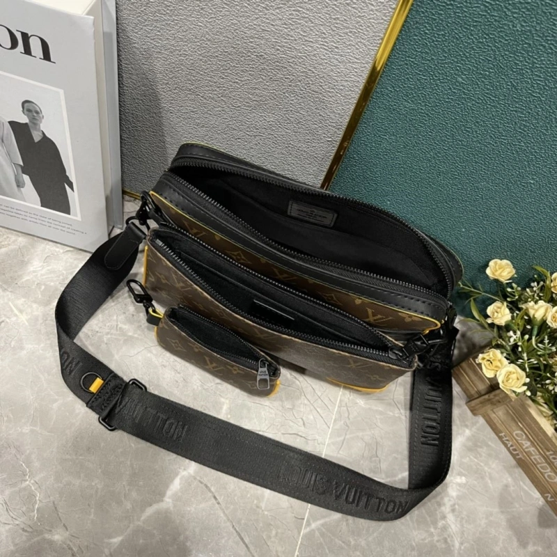 LV Satchel bags 4233H-1877